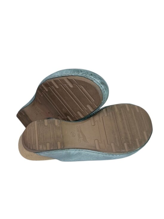 Dansko Talulah Leather Minimalist Clog in Denim Blue, Size 38, $145 US Size 7 - Picture 10 of 10